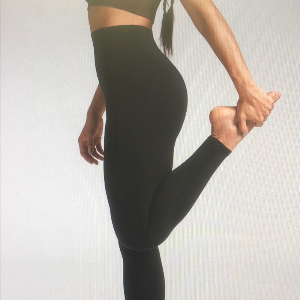 Black High-Waisted Leggings